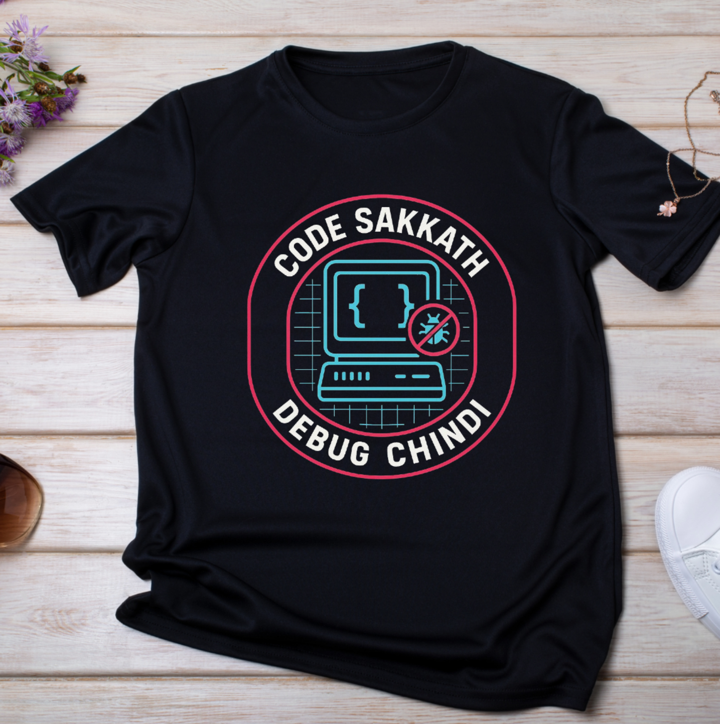 The "Sakkath Vibe" Namma Bengaluru Slang Tee