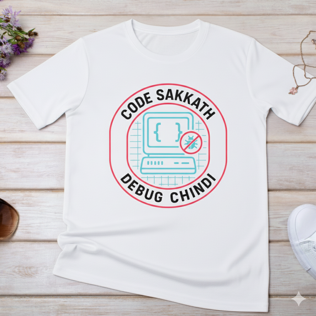 The "Sakkath Vibe" Namma Bengaluru Slang Tee