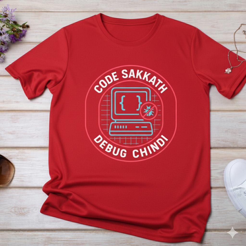 The "Sakkath Vibe" Namma Bengaluru Slang Tee