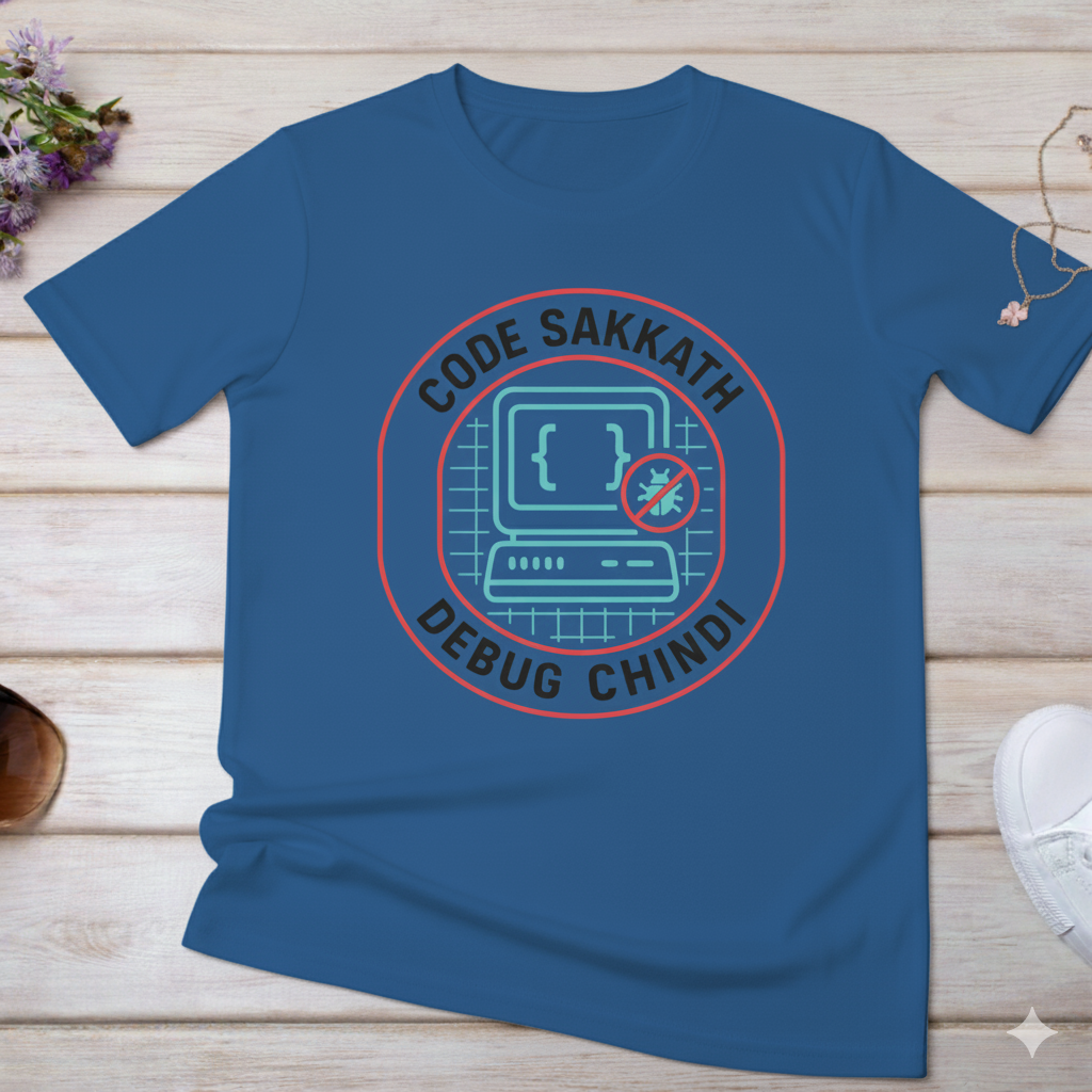 The "Sakkath Vibe" Namma Bengaluru Slang Tee