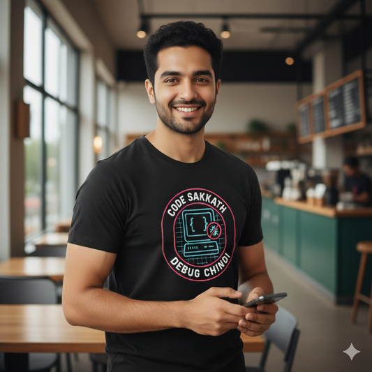 The "Sakkath Vibe" Namma Bengaluru Slang Tee